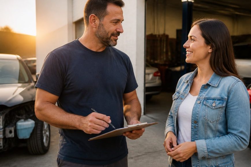 Get Free Auto Body Repair Quote in 4 Steps